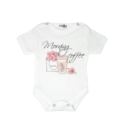 Carra Chanel Morning Coffee бебешко боди